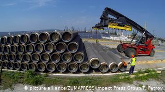 2014 год. Склад труб для Южного потока в болгарском порту Варна