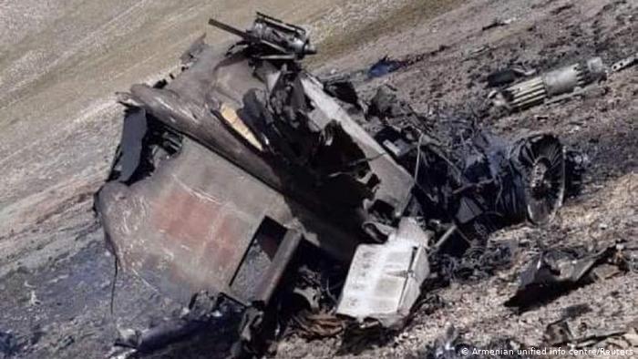 На фото: останки армянского Су-25, Ереван уверен, что его сбили ВВС Турции.