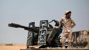 Боец Ливийской национальной армии 
