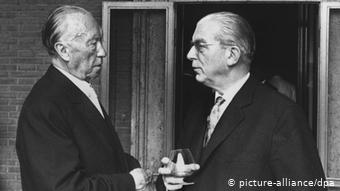 Аденауэр и Глобке, 1963 год