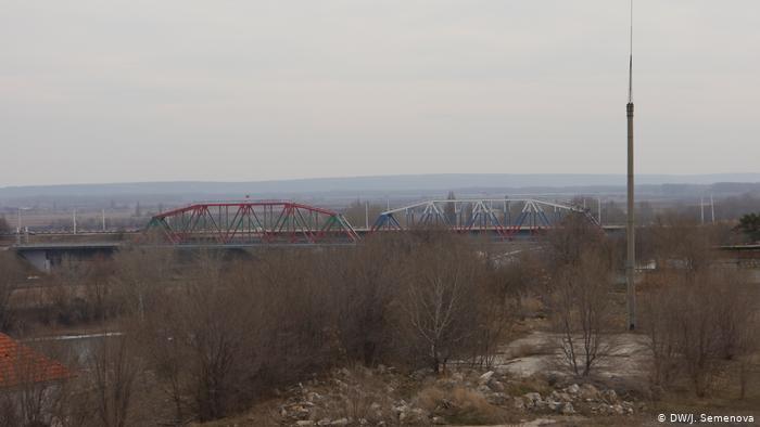 Мост между Молдавией и непризнанным Приднестровьем
