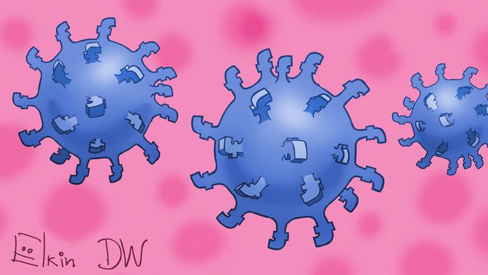 Инфодемия коронавируса - изображения SARS-CoV-2 