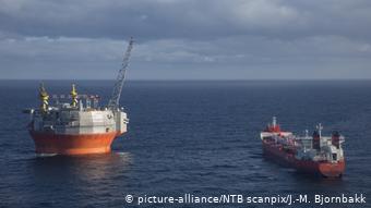 Добыча нефти в Баренцевом море 