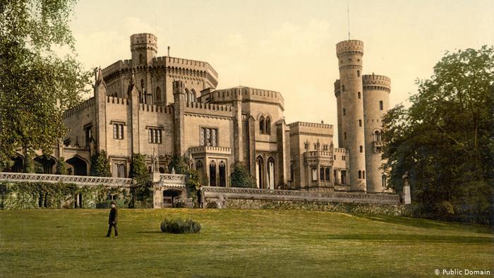 Замок Бабельсберг в Потсдаме, 1900 год