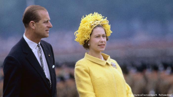 Елизавета Вторая и принц Филипп в Германии