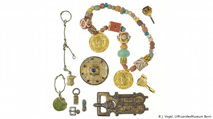 Комплект ювелирных украшений. Первая половина 7-го века нашей эры