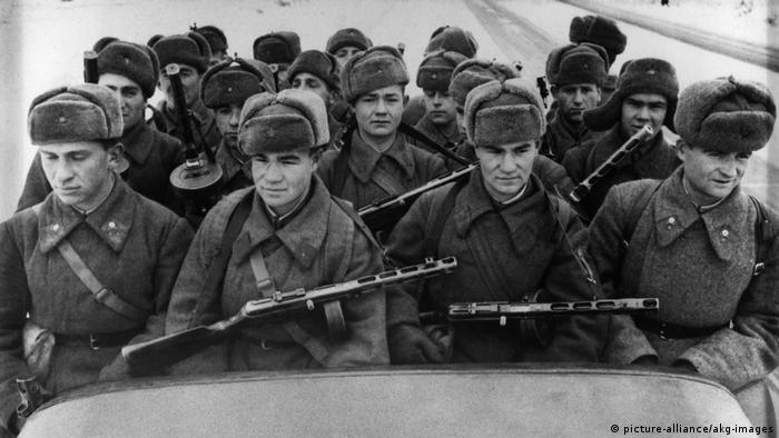 Красноармейцы в 1941 году