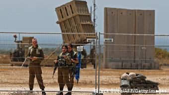 Установки израильской системы ПВО Железный купол в пригороде Ашкелона, май 2021 года