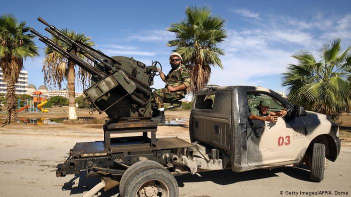 Боевики Ливийской национальной армии генерала Халифы Хафтара 