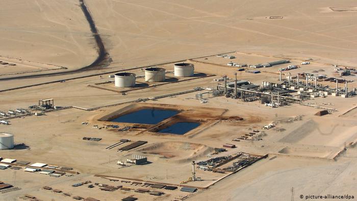 Нефтегазовый объект немецкой компании Wintershall в Ливии