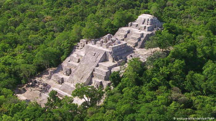Mexiko Ruine Maya-Stadt Calakmul (picture-alliance/dpa/INAH)