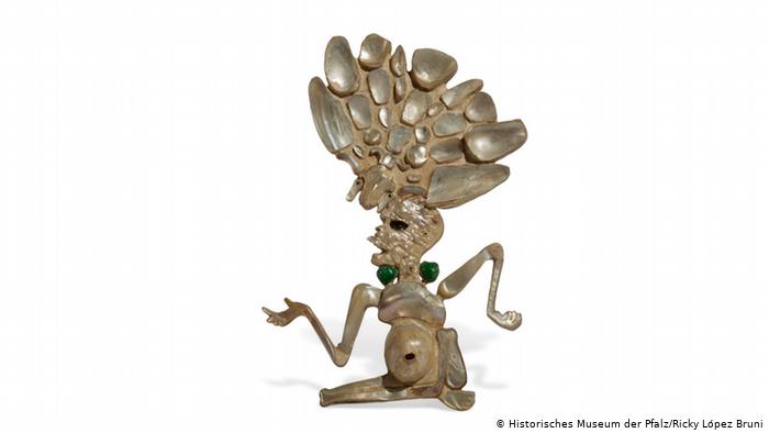 Totengott-Skulptur der Maya, Foto: Historisches Museum der Pfalz/Ricky López Bruni