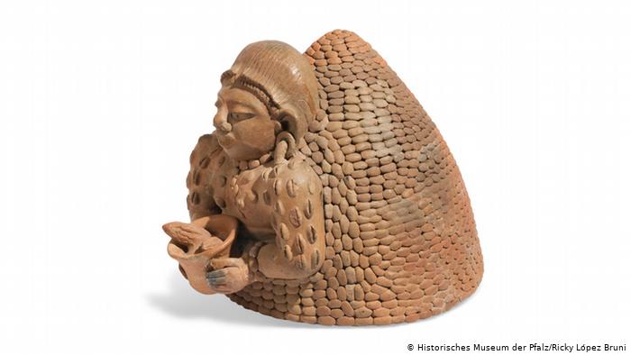 Weihrauch-Gefäß der Maya, Foto: Historisches Museum der Pfalz/Ricky López Bruni