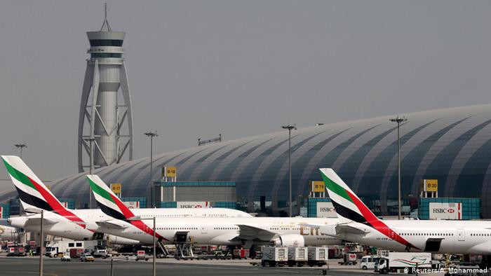 Международный аэропорт в Дубаи 