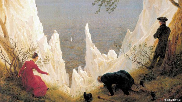 Меловые скалы на картине Каспапа Давида Фридриха