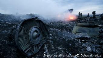 Обломки сбитого в Донбассе малазийского Боинга MH17