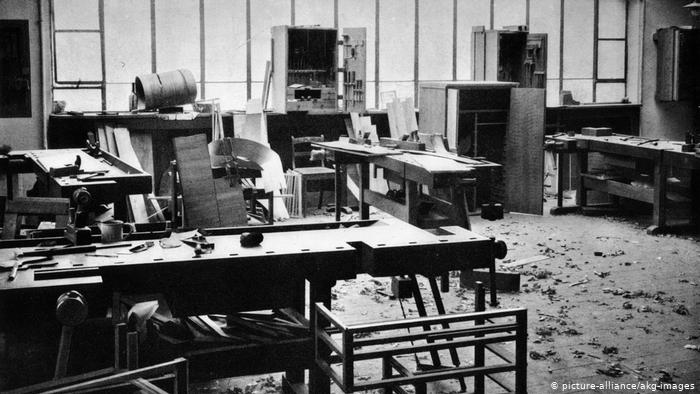 Столярная мастерская в Баухаузе, 1923 год