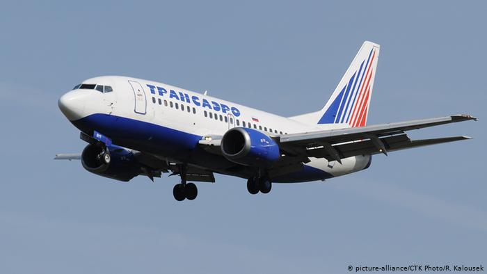 Боинг 737 авиакомпании Transaero 