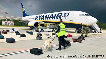Самолет Ryanair, совершивший 23 мая 2021 года вынужденную посадку в Минске