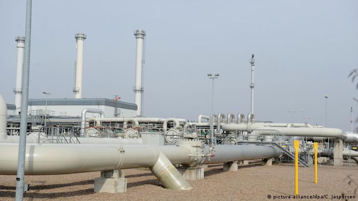 Крупнейшее в ЕС газохранилище Rheden на северо-западе ФРГ 