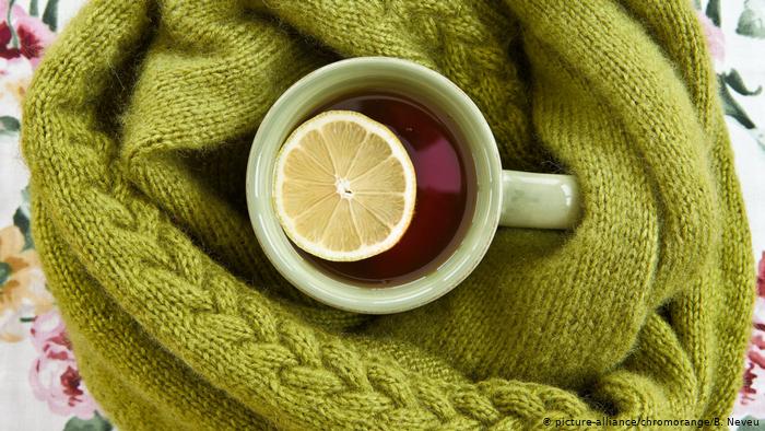 Профилактика гриппа - чай с лимоном