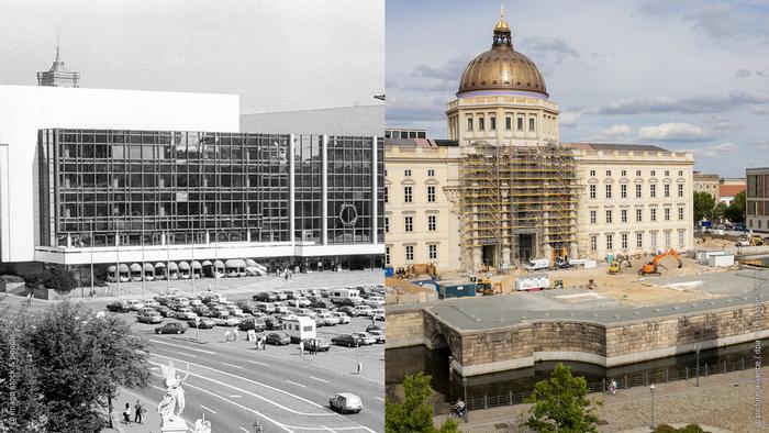 Берлин до и после воссоединения