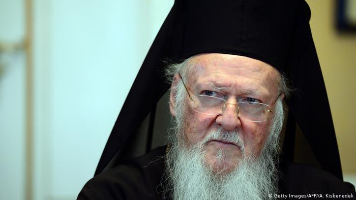 Глава Константинопольской православной церкви патриарх Варфоломей 