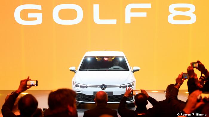 Презентация VW Golf 8-го поколения в октябре 2019 на головном заводе Volkswagen в Вольфсбурге 