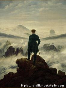 Каспар Давид Фридрих. Странник над морем тумана (1818)