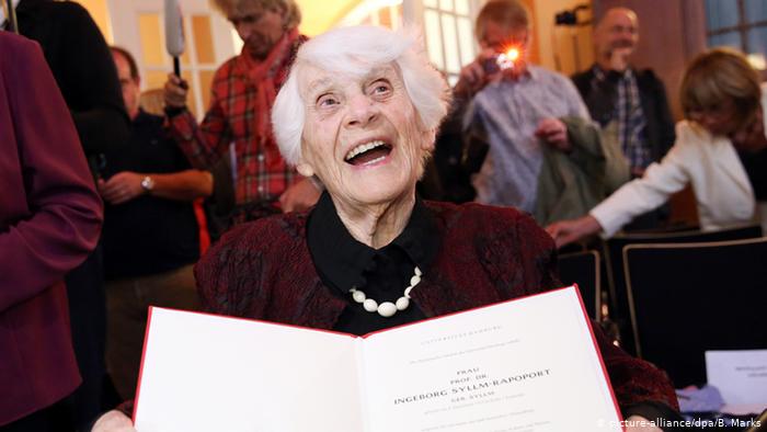 102-летняя Ингеборг Силм-Рапопорт