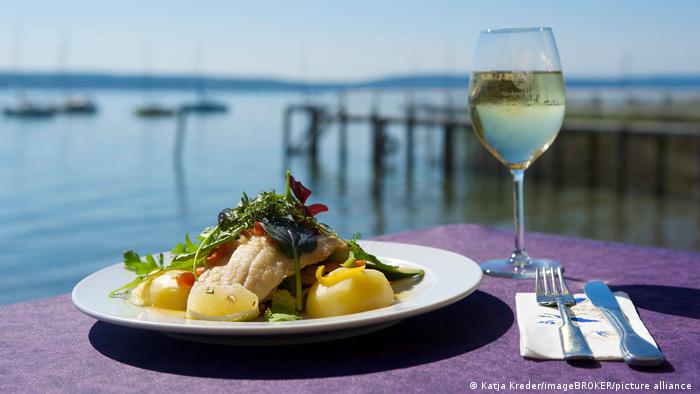 Рыбная кухня Германии - Боденский сиг с картофелем