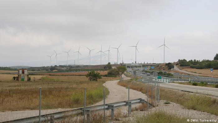 Ветропарк в Испании 