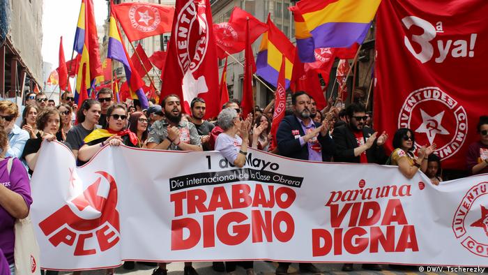Демонстрация в Мадриде 