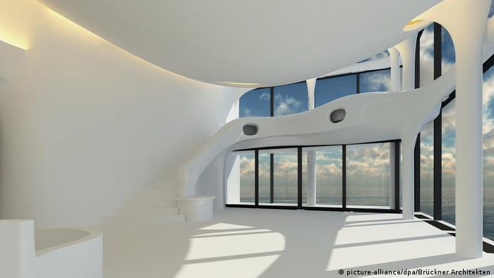 Deutschland Architekten bauen Penthouse für Elbphilharmonie - in Bayern (picture-alliance/dpa/Brückner Architekten)