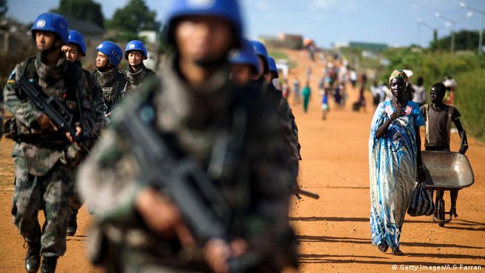 Миротворцы ООН и беженцы в Южном Судане