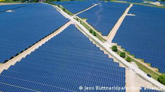 Новая солнечная электростанция в ФРГ
