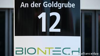 Немецкий производитель вакцины против коронавируса BioNTech - новичок в рейтинге