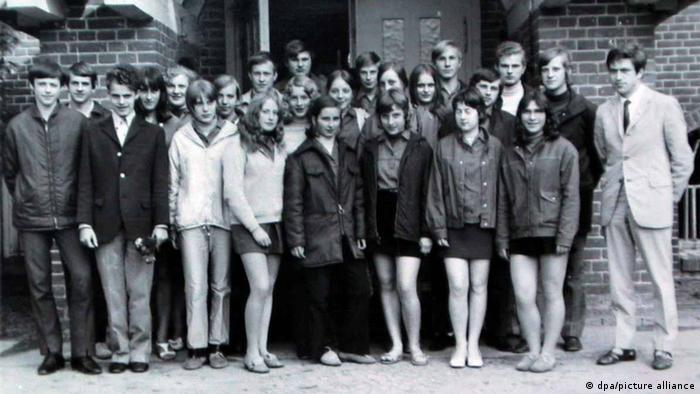 Школьный класс Ангелы Меркель, 1971 год