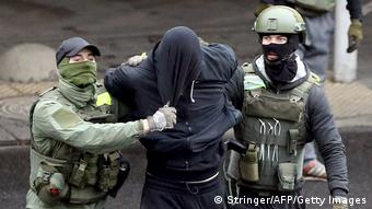 Задержания протестующих в Минске, ноябрь 2020 г.
