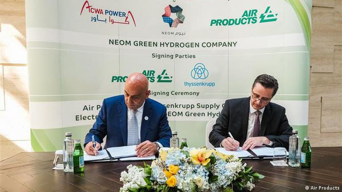 Подписание соглашения между Air Products и Thyssenkrupp о поставке оборудования для проекта Неом