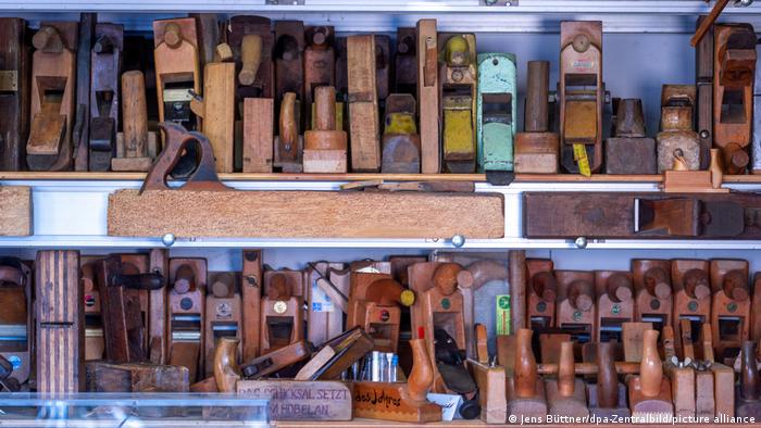 Рубанки - столярные инструменты из коллекции Винфрида Крюгера