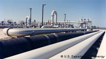 Хранилище стратегических запасов нефти США в техасском городе Фрипорте 