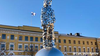 Памятник в Хельсинки финским солдатам, погибшим в ходе зимней войны