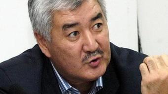 Amirjan Kosanov von der Sozial-demokratischen Partei Kasachstans