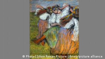 Картина французского импрессиониста Эдгара Дега Украинские танцовщицы