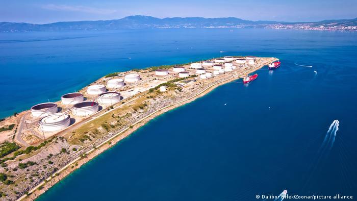 СПГ-терминал на острове Крк в Хорватии