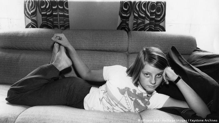 Юная Джоди у себя дома в Лондоне, 1977 год