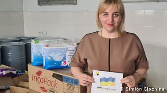 Предпринимательница Инна собирает и распределяет гуманитарную помощь
