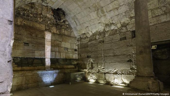 Древний банкетный зал в Иерусалиме
