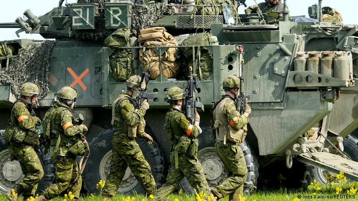 Военные учения Namejs 2022 в Латвии с участием семи стран НАТО, фото 22 мая 2022 года